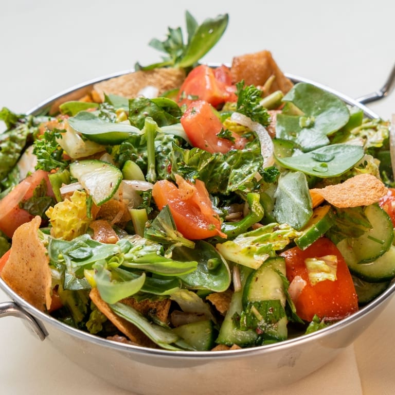 Fresh Fattoush Salad and More Lebanese Delights