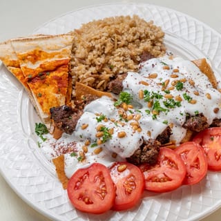 Yogurt Kebab (Kafta) Plate