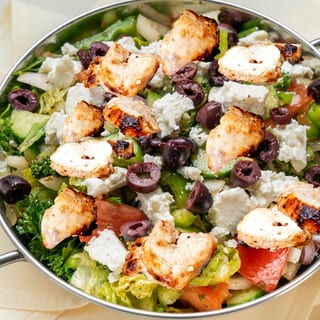 The Great Greek Salad w/ Protein